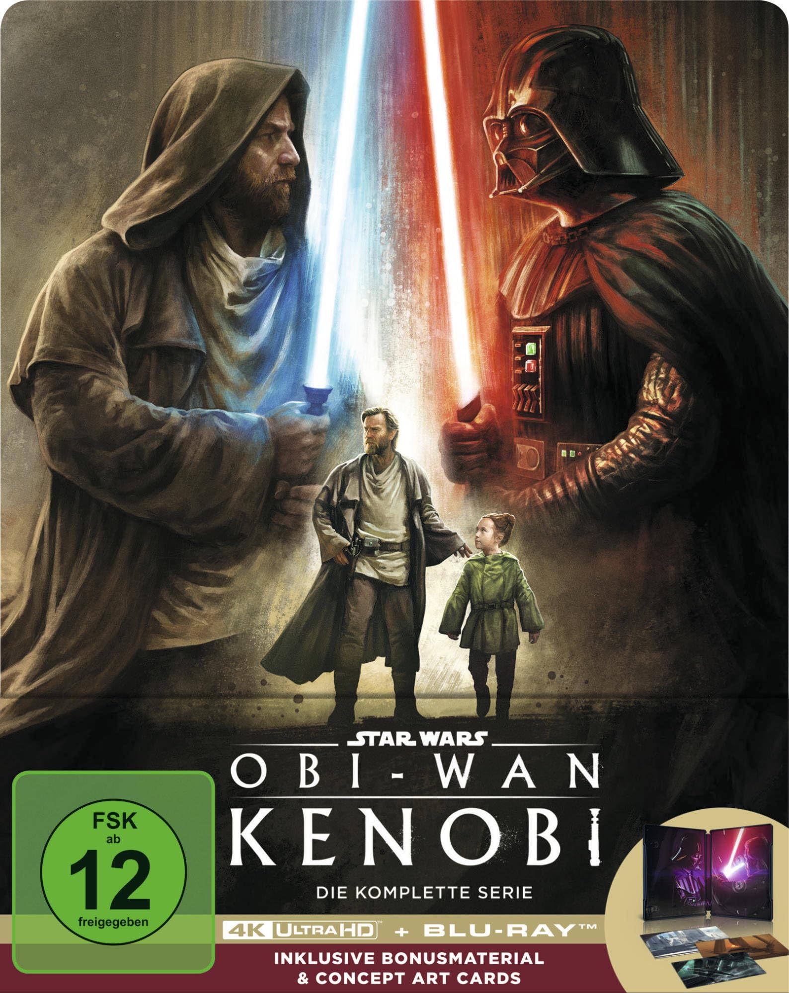 Disney Obi-Wan Kenobi Steelbook Limited Edition 4K Ultra HD + Blu-ray