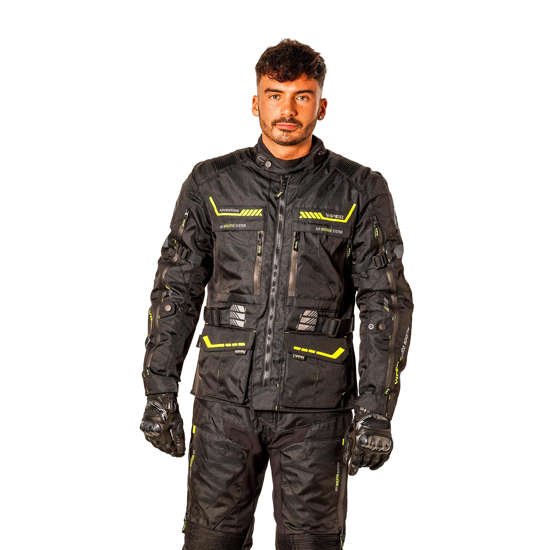 VPR Giacca Guard Adventure Giacca da moto Uomo