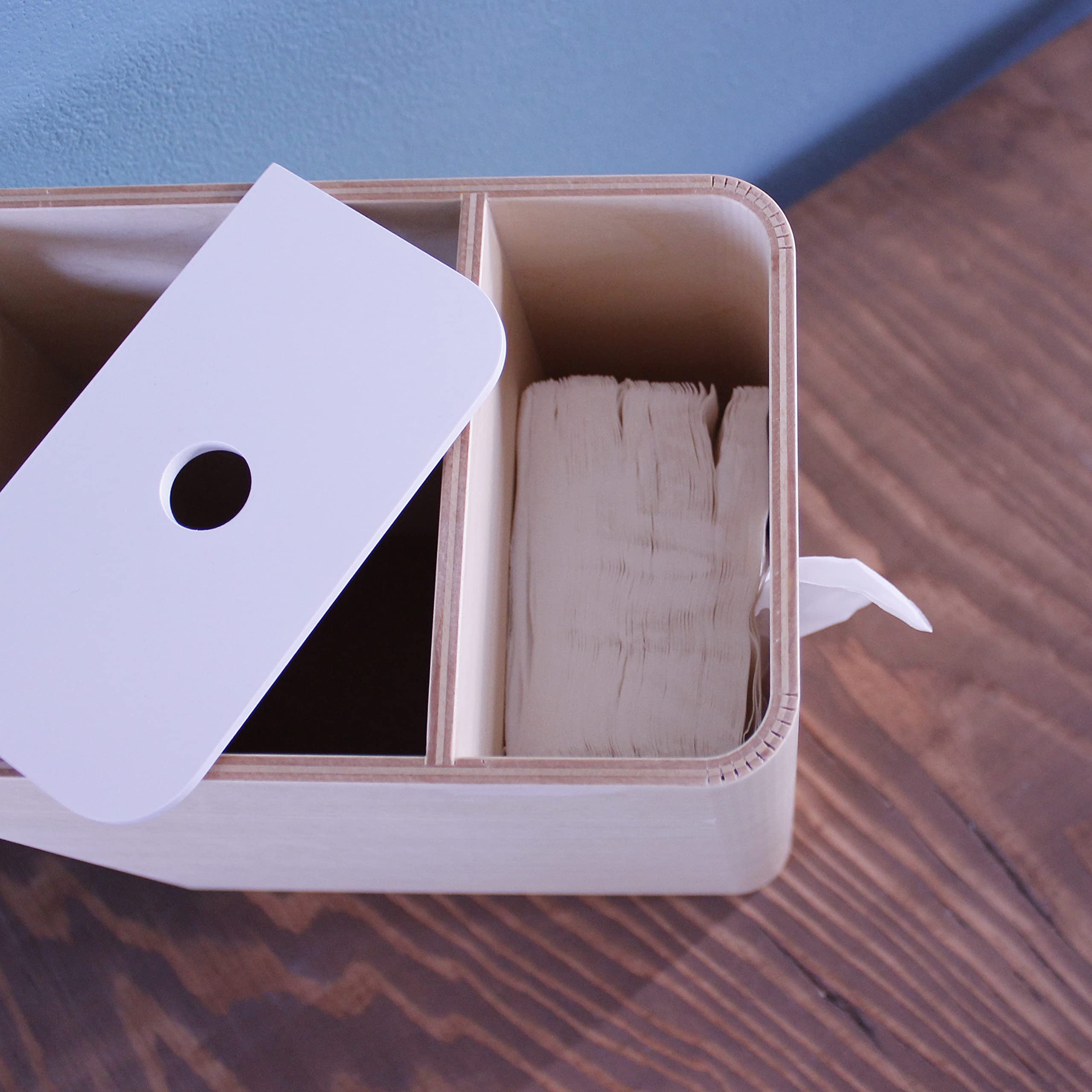 Amazon｜ヤマト工芸 ゴミ箱&ティッシュケース ダブルディー Double D