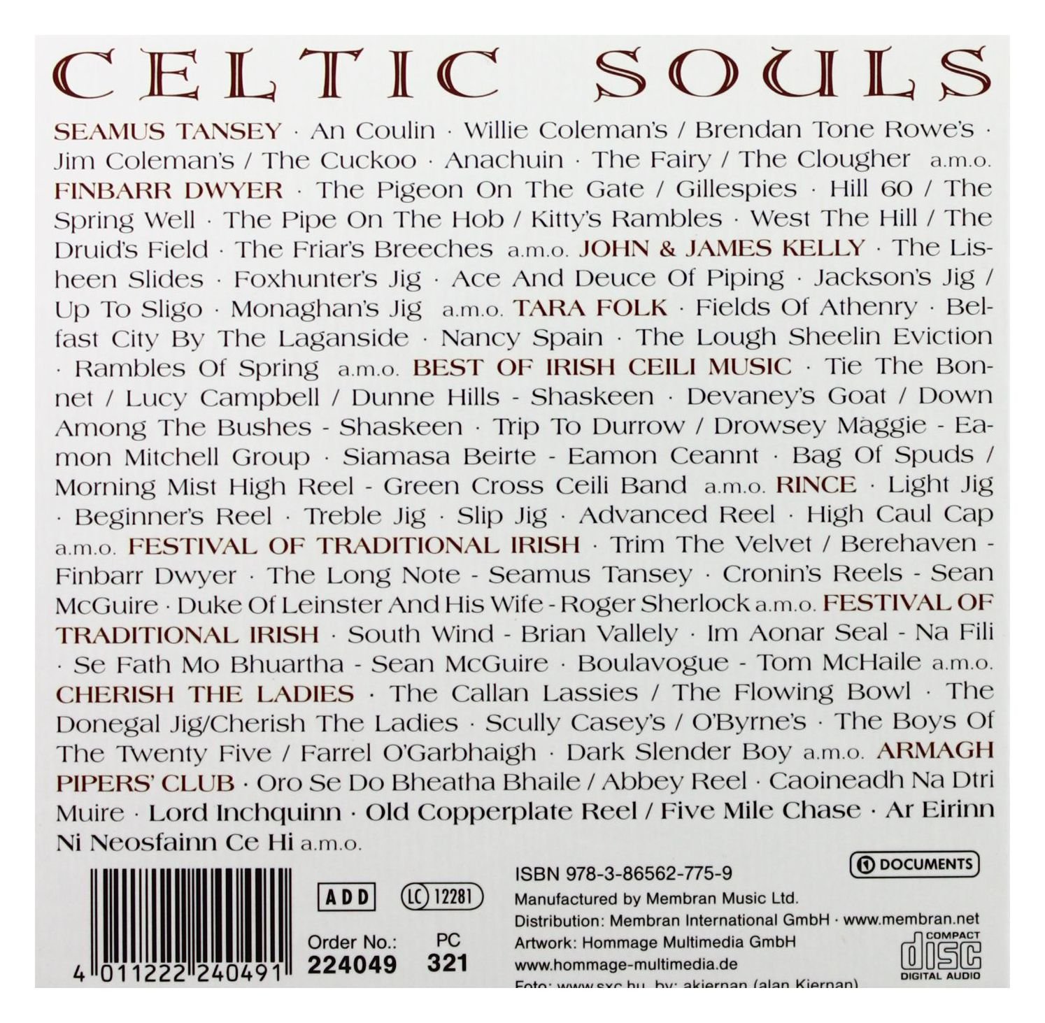 Irish Celtic Ballads & Traditional Pub Music