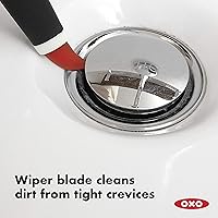 Vista 2 de Set de cepillos OXO de buen agarre para limpieza profunda., Nylon, Anaranjado, A