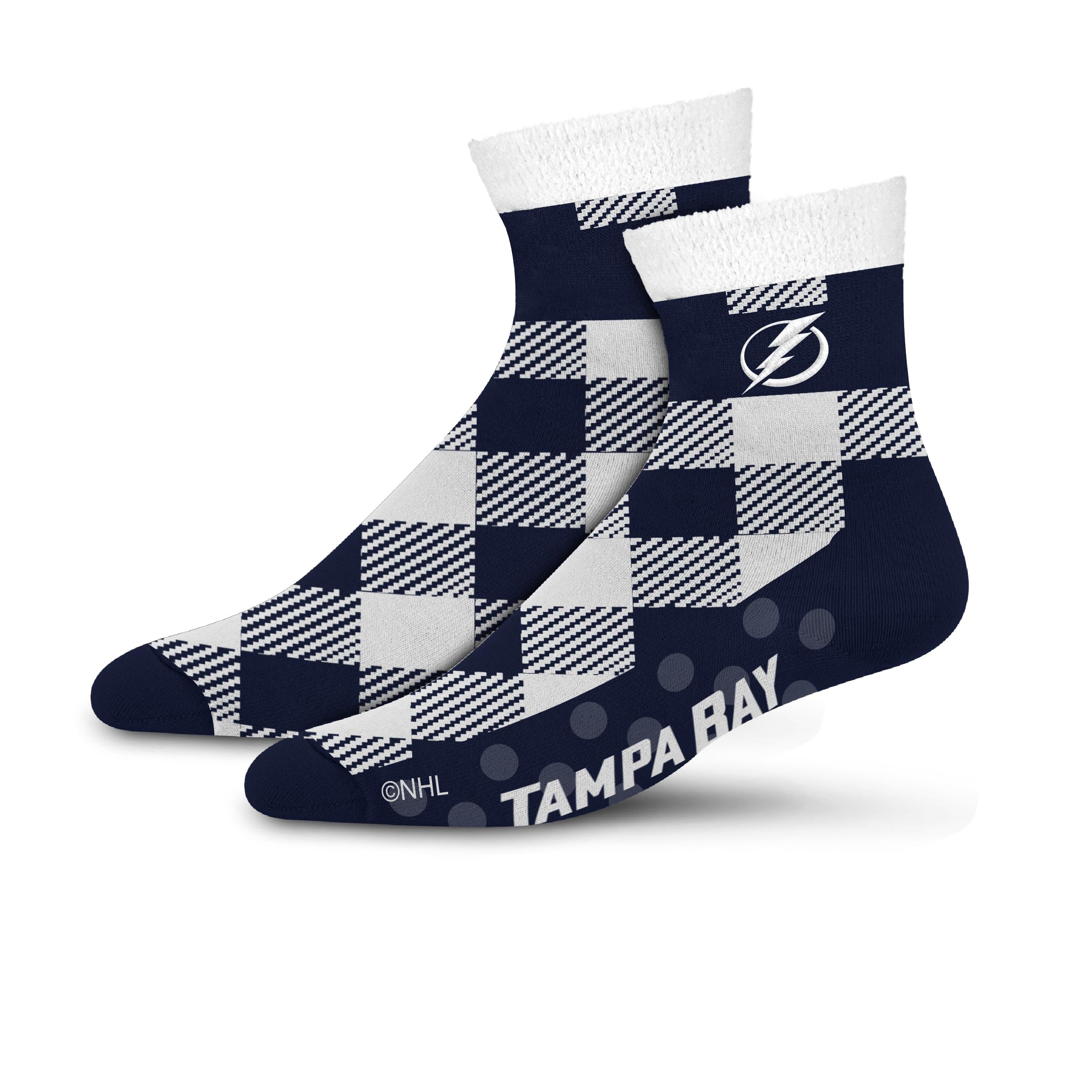 For Bare Feet Cozy Buff Cabin Sock NHL