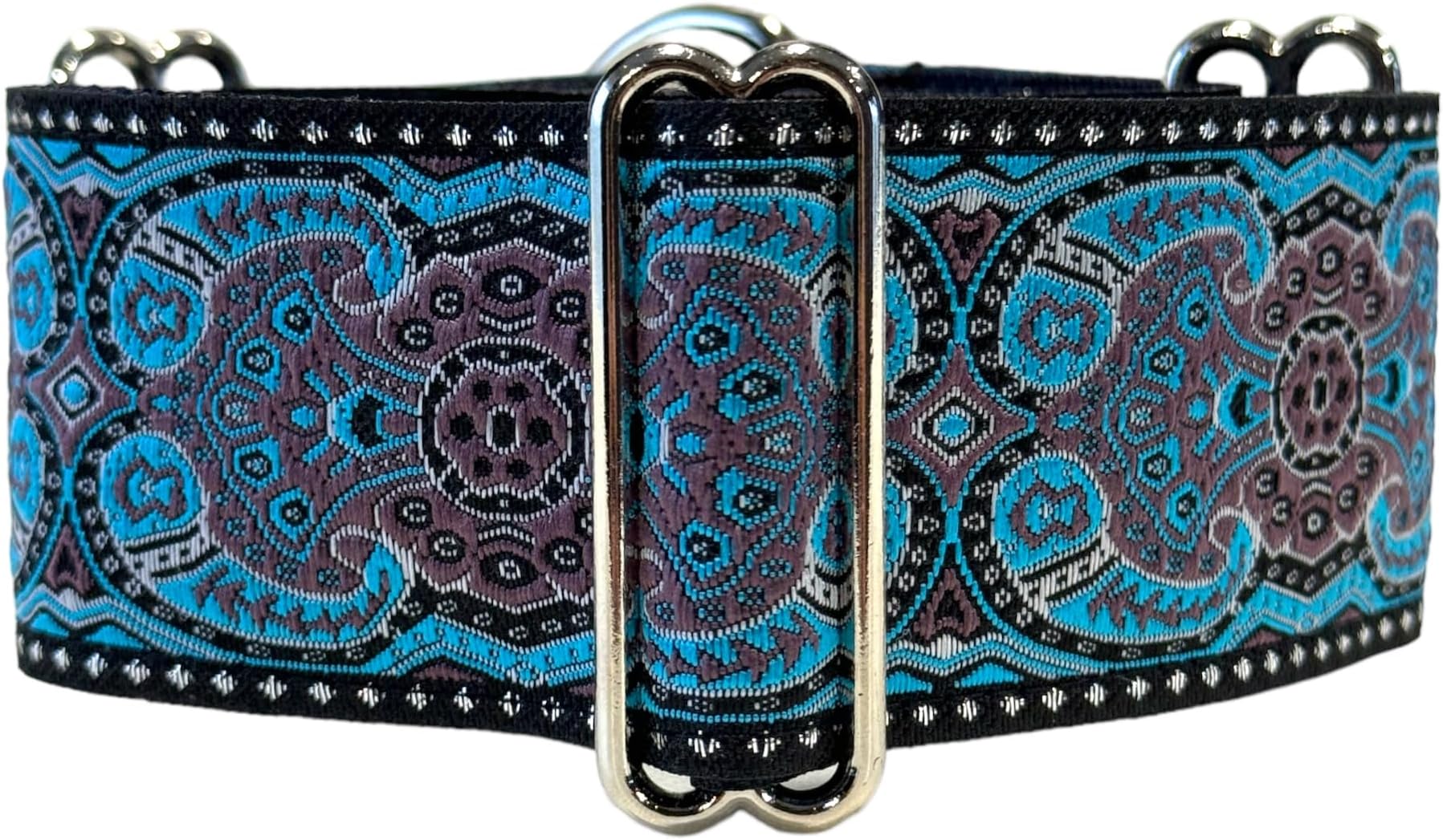 Martingale Dog Collar for Greyhound Saluki Whippet and Other Breeds with Similar Neck 2" Wide (11"-14")