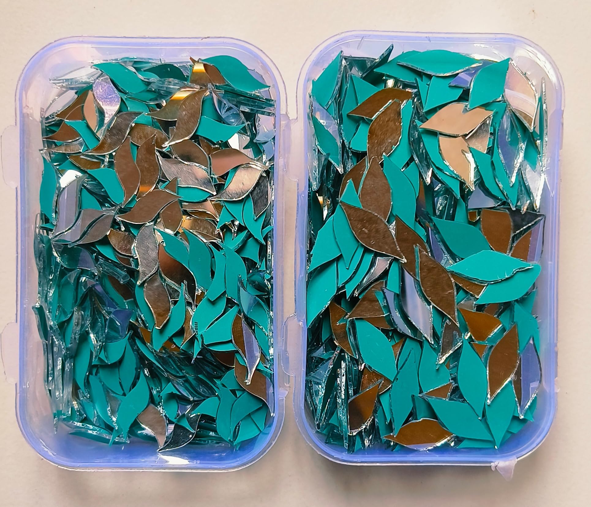 Nihaal Leaf + S Shape Mirror Kit for Lippan Art, Embroidery,Jwellery Makeing & All Art Craft Works (400 Pieces 200 Each Shape Glue) (B0CZ9TBDN3) Amazon Price History, Amazon Price Tracker