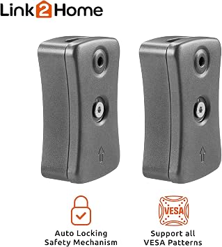 Link2Home Commercial Electric Series Fixed TV Wall Mount for 26 in. 90 in. TVs