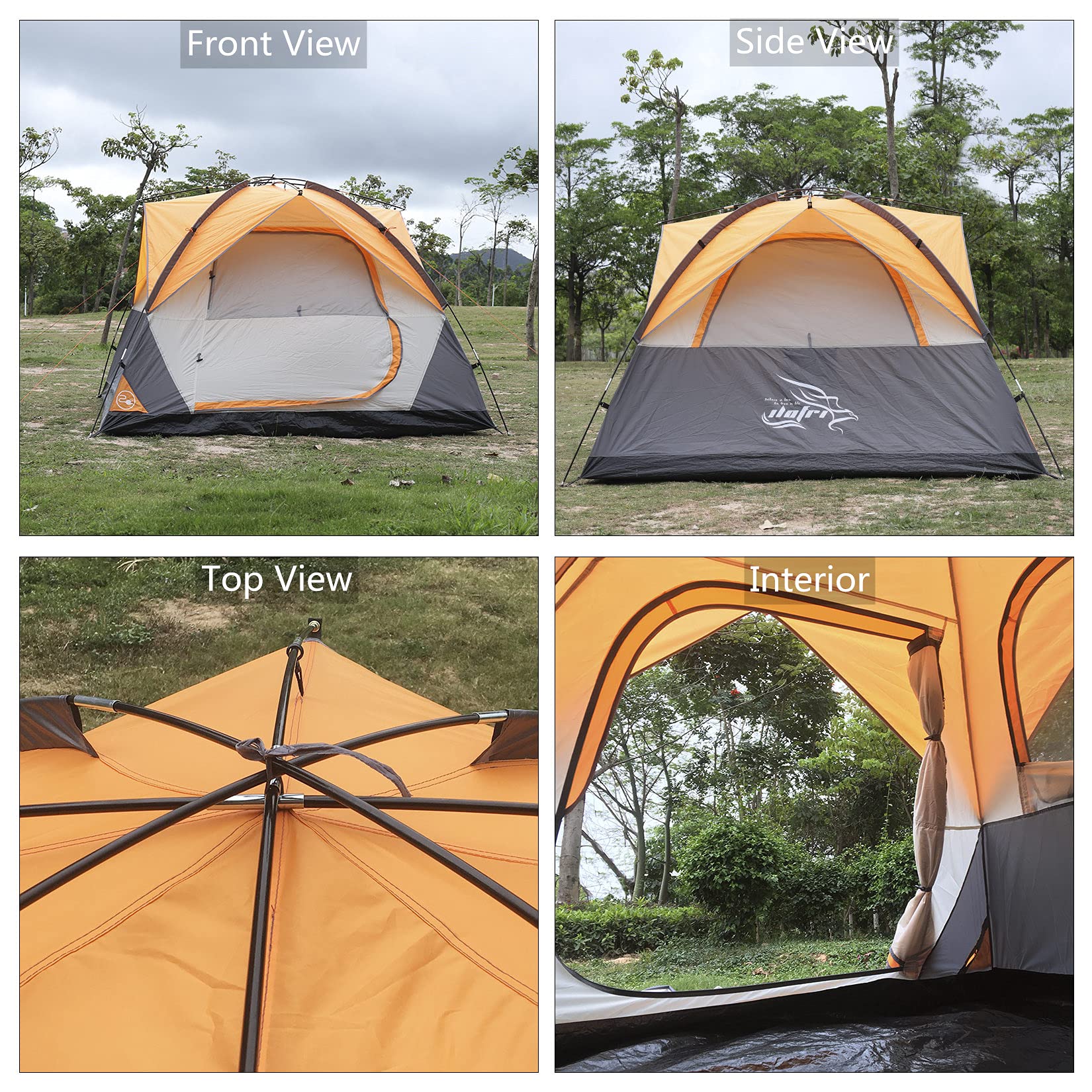 WOODRICHドーム型テント 4人 Amazon.co.jp: TIMBER RIDGE テント 3-4人用 キャンプテント