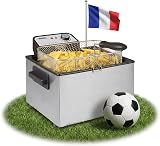 Princess Deep fryer, capacity 5 litres, 3270 W, cold zone technology, viewing window, stainless steel, double thermostat, easy to clean, removable parts, 01.184090.01.001 - 1