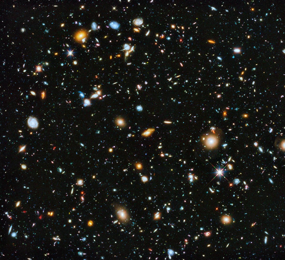 Hubble Ultra Deep Field 2014-24" x 26" Astronomy Poster