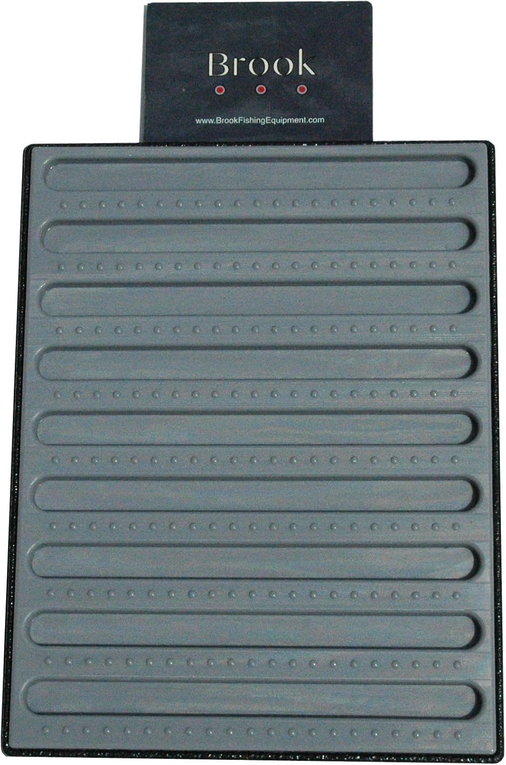 Brook Fishing Equipment, Outta The Box Fly Patch with Silicone Inserts, Out Performs Foam, Keeps Flies Secure, Available in Slit & Non-Slit Styles