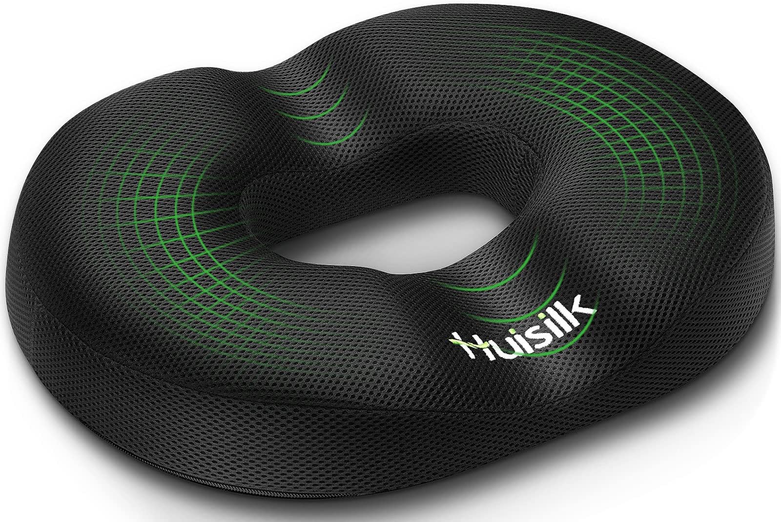 HUISILK Donut Pillow Chair Seat Cushion Office Hemorrhoid Cushions Car Sitting Pad