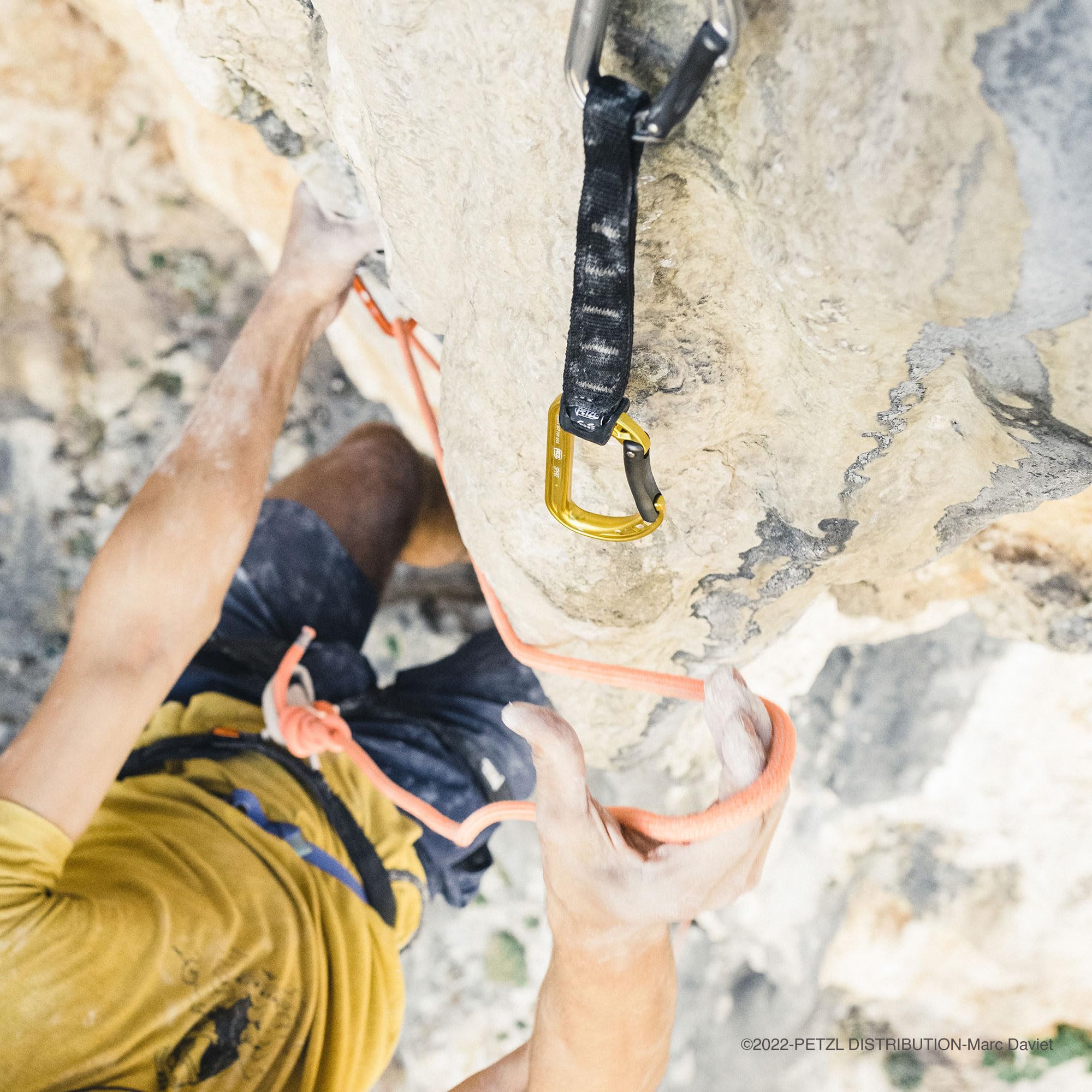Petzl, Spirit 6-Pack, Confezione Da Sei Moschettoni, Multicolore, U, Adulto Unisex