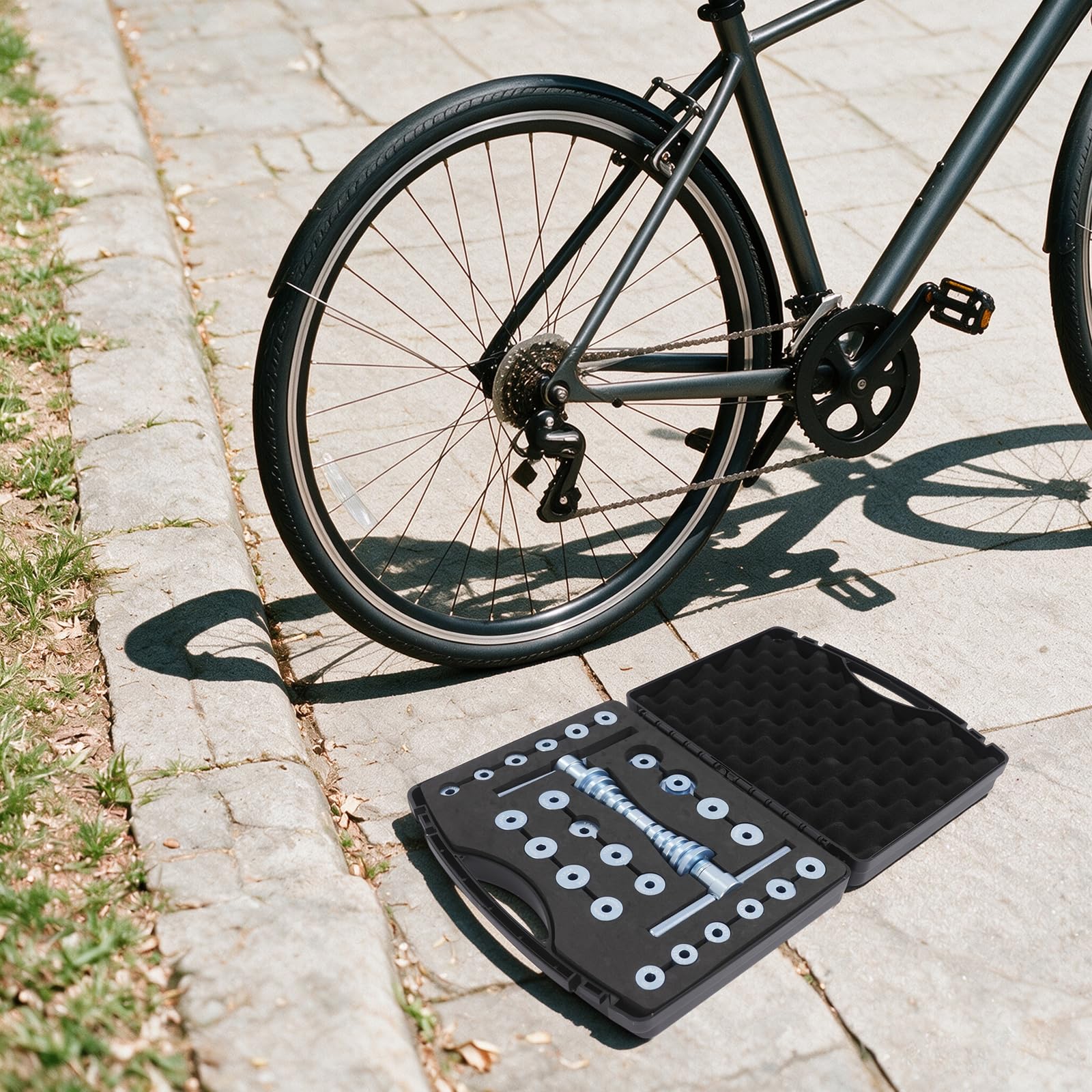 Juego de herramientas para rodamientos de bicicleta, rodamiento interno