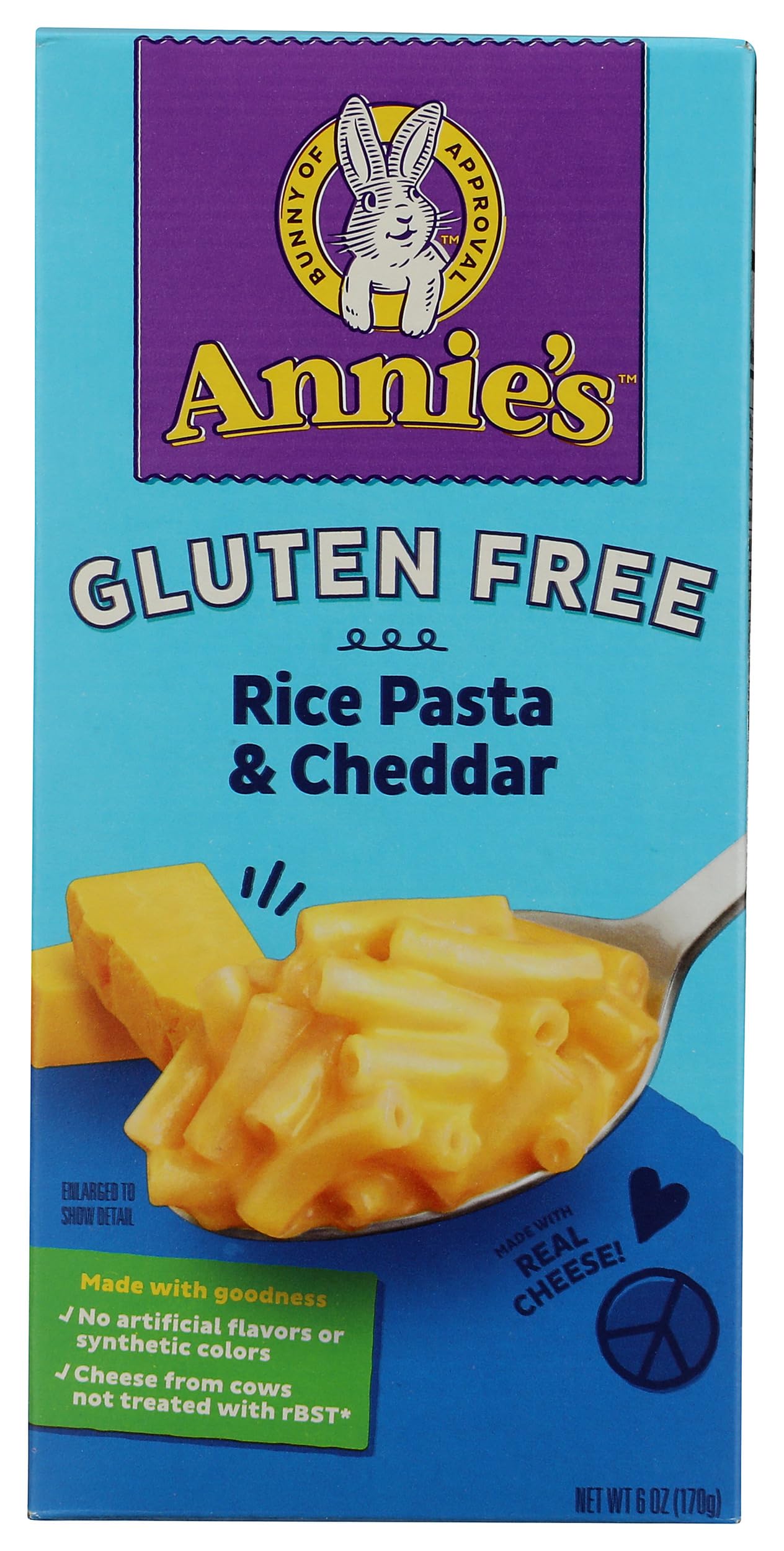 Rice Pasta & Cheddar, Gluten Free, 6 oz (170 g)