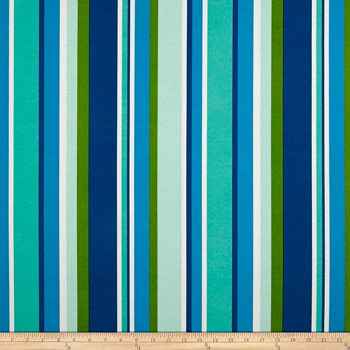 Buy Bryant Indoor/Outdoor Piper Stripe Malibu, Fabric by the Yard