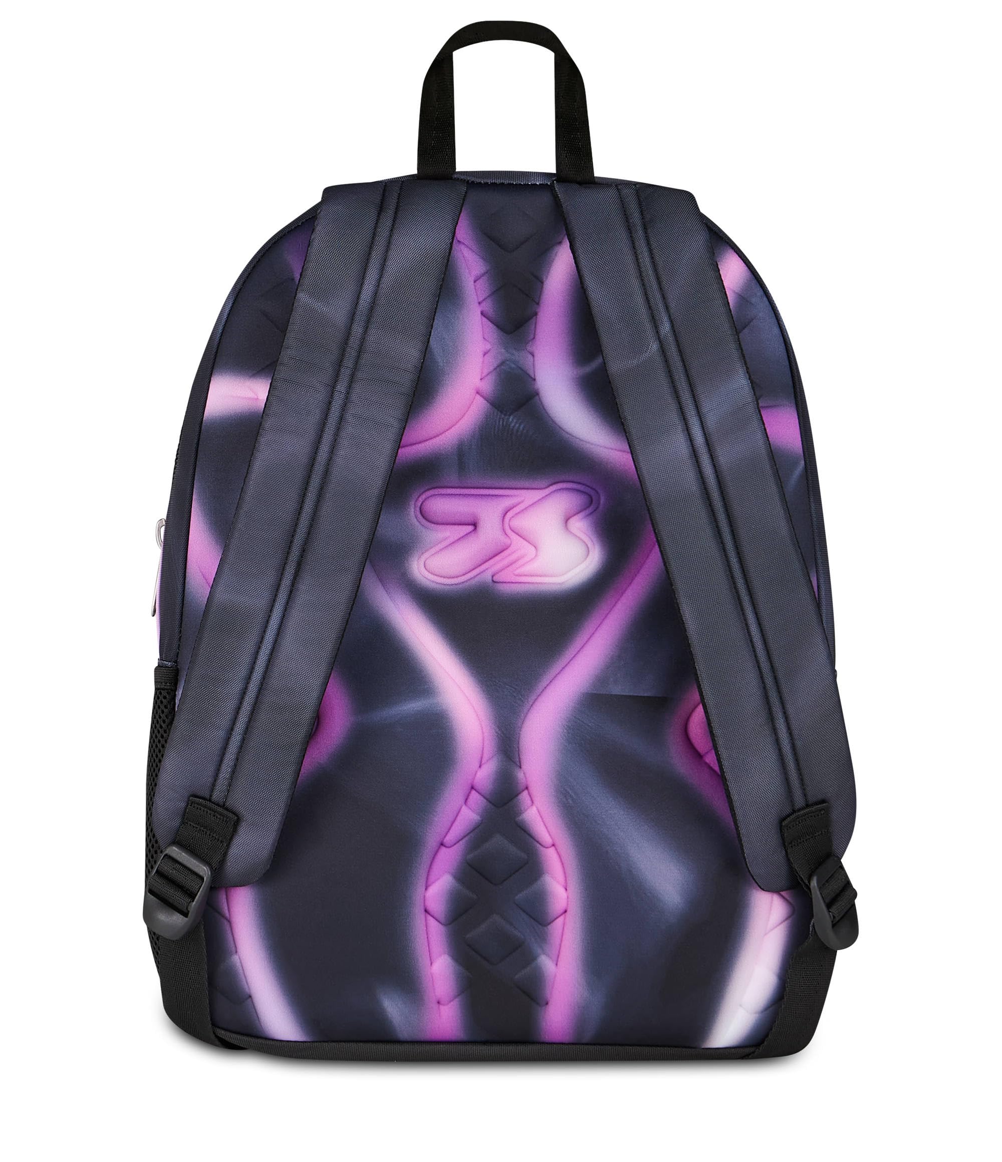 Seven Zaino Scuola FREETHINK, Doppio Scomparto, Nero, 34 L, Multifunzione, Tasca frontale, Tasca laterale portaborraccia, Scomparto Interno porta pc, Scuola media e superiore, Bambina, Ragazza