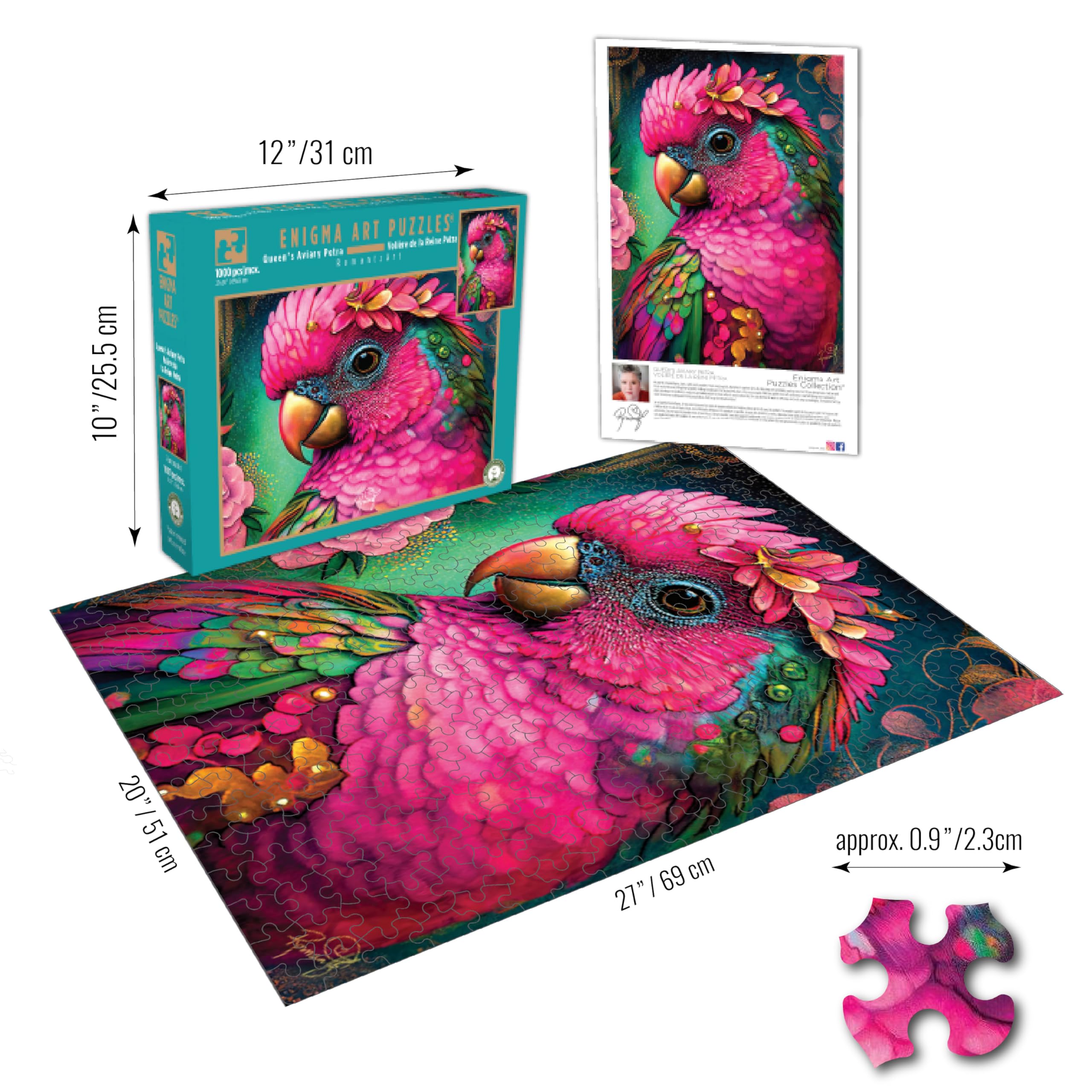 The Enigma Puzzle Project 12インチ レコード Amazon.com: 1000 Piece Puzzle for Adults – Hard, Difficult