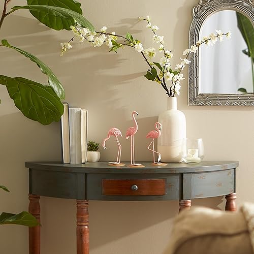 Miniatura 5 de Accent Plus Flamingo de mesa (juego de 3) 3.25x2.75x8.25