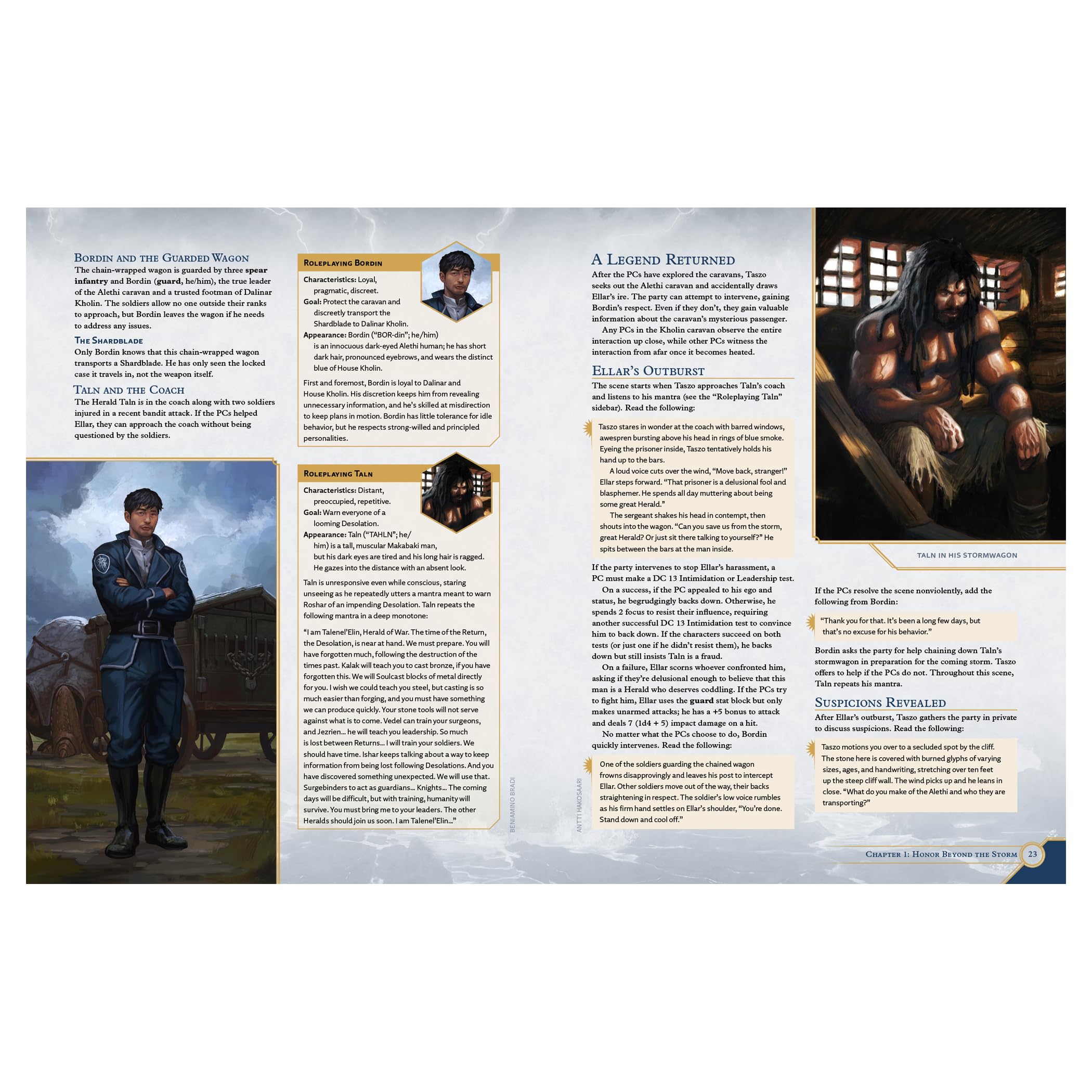Cosmere RPG - Stormlight Archive Stonewalkers Adventure by Brotherwise Games | Ages 14+ | 3-7 Players