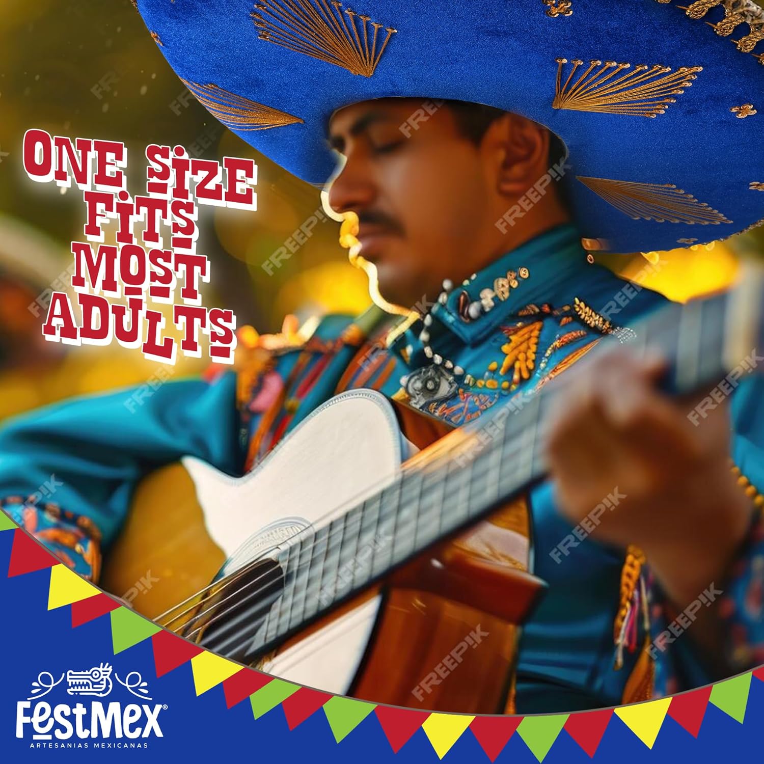 Mexican Sombrero Hats Charro – Sombrero Mexicano & Mariachi Hat, Traditional Mexican Hat for Adults, Mariachi Costume - Image 5