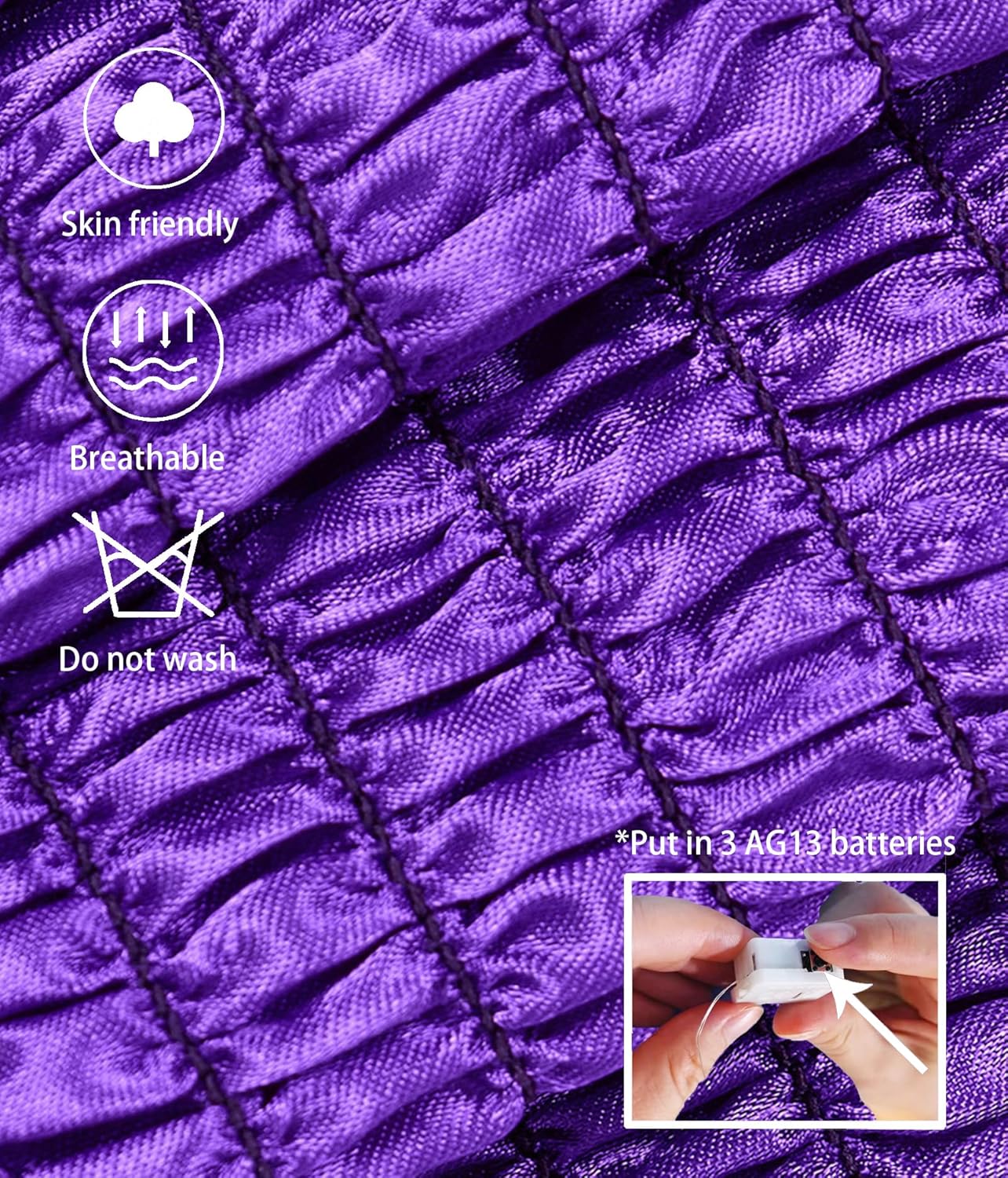 Light Up Halloween Princess Costume for Toddler Girls, Birthday Party Dress Up - Image 4