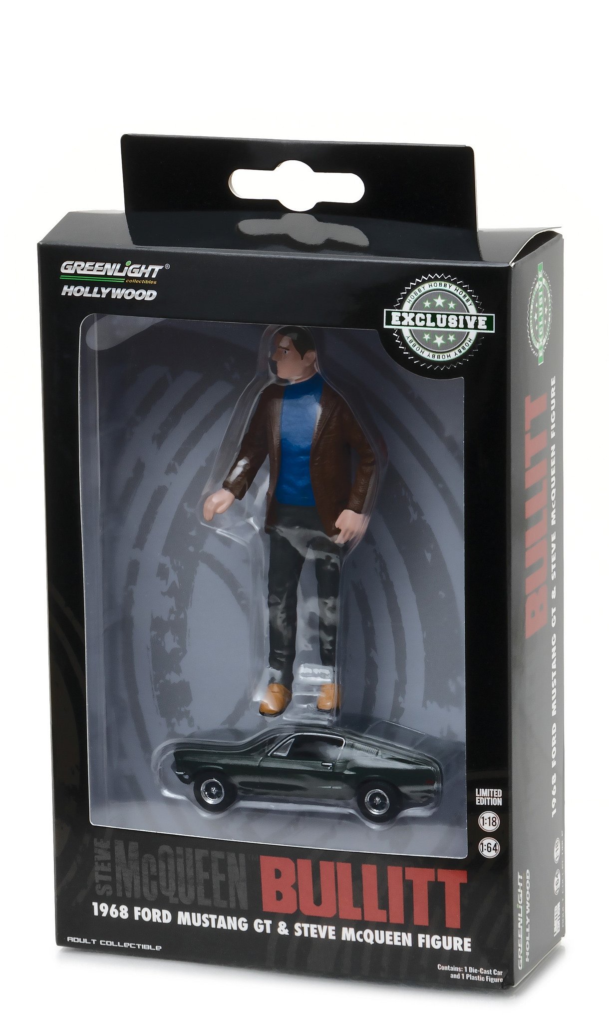 Greenlight Bullitt 1968年ミニカーセット Greenlight Bullitt 1968年ミニカーセット