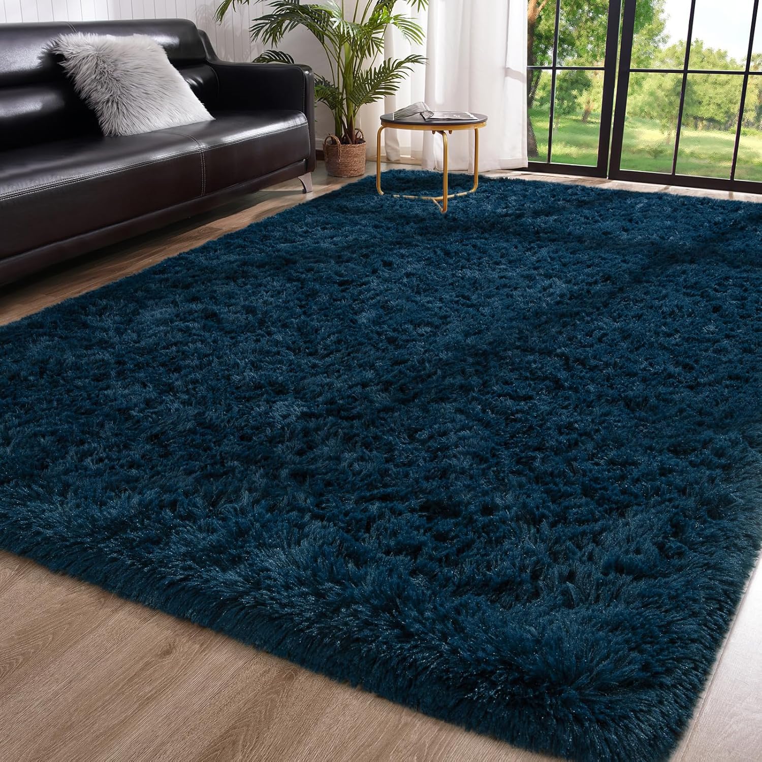 Amazon.com: Toneed Fluffy Area Rug for Bedroom Living Room, 4 x 6 Feet ...