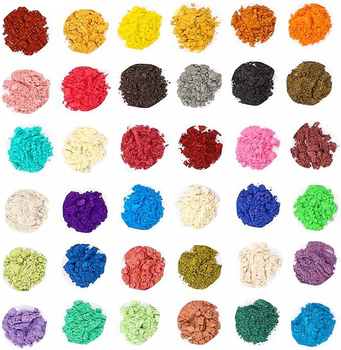 Mica Powder,Natural Soap Making Supplies,Resin Pigment Kit