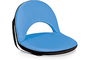 ONIVA Stadium Seat, the Comfiest Reclining Floor Seat for Stadiums, Beaches, and Outdoor Events