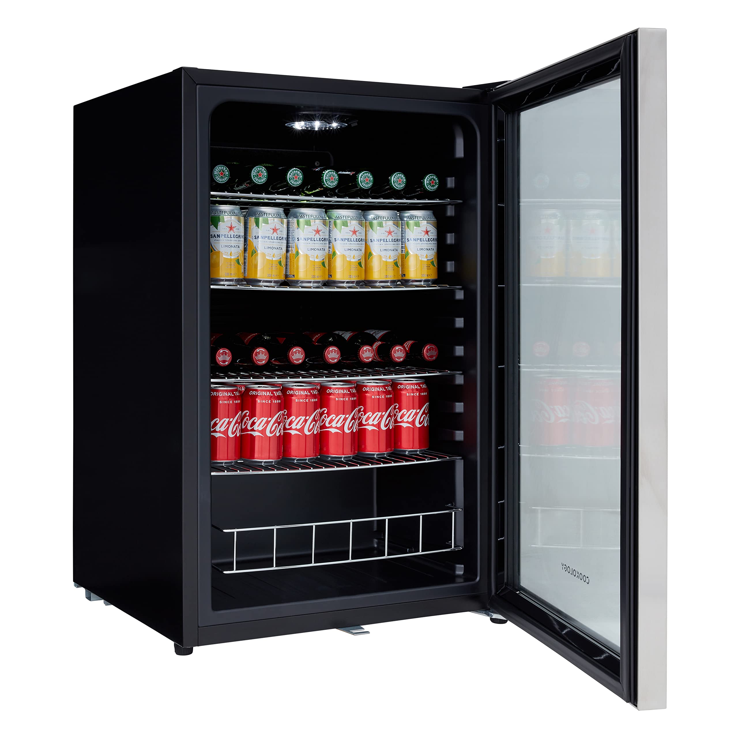 Buy Cookology CBC130SS Under Counter Drinks Fridge Freestanding 54cm