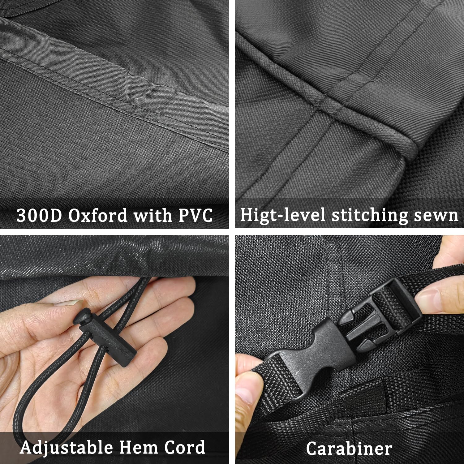 Grill Cover Replacrment Recteq RT-410/340 RT-B380 and Rec Tec RT-B380X Bullseye Deluxe Wood Pellet Grill, Full Length Heavy-Duty Premium Cover, Waterproof Moisture Proof Breathable