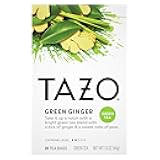Green Ginger Tea Bags, 20 Count