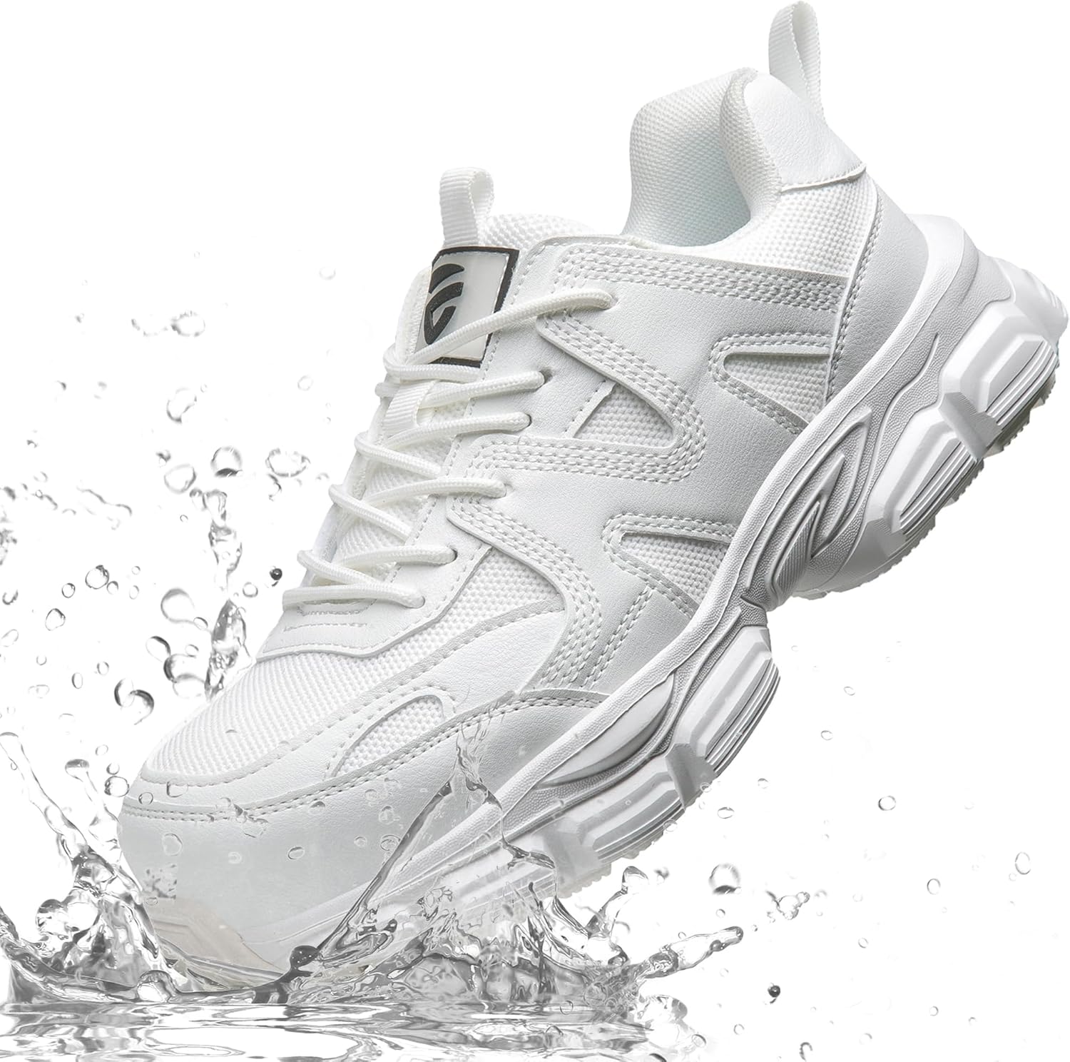 KOIFISH Women Steel Toe Shoes - Waterproof & Breathable