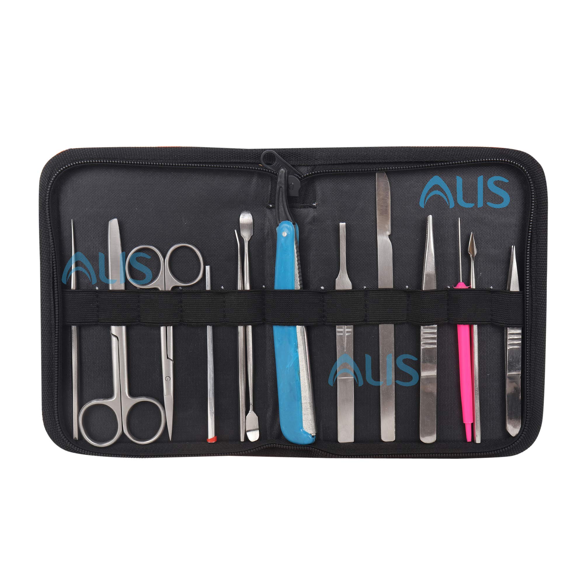 Alis Student Dissection Kit with Scalpel Knife Handle Scalpel Blades (All in One with Zipper Case), 14 Pieces (B08WJ9K2PH) Amazon Price History, Amazon Price Tracker