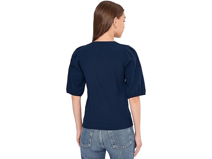 Mixy V-Neck Puff Tee - Image 5