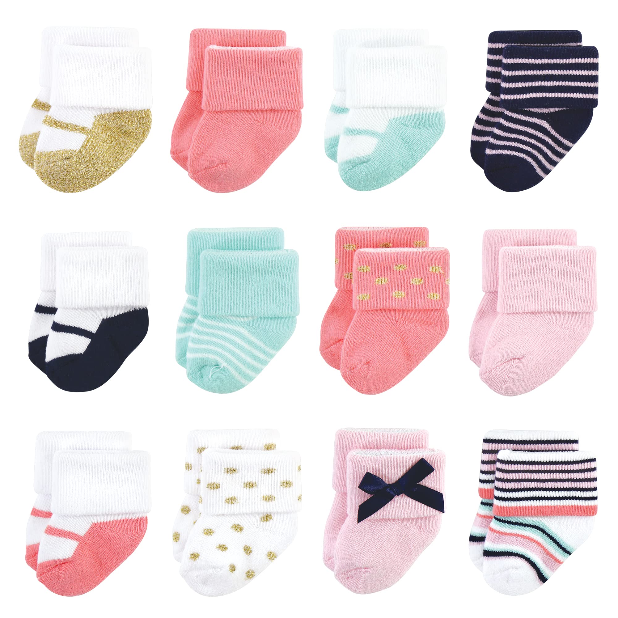 Little Treasure baby-girls Newborn Socks