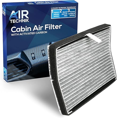 Miniatura 24 de AirTechnik Filtro de aire de cabina CF11670 con carbón activado Compatible con Ford Ecosport 2018-2022, Fiesta 2011-2019 - BE8Z-19N619-A