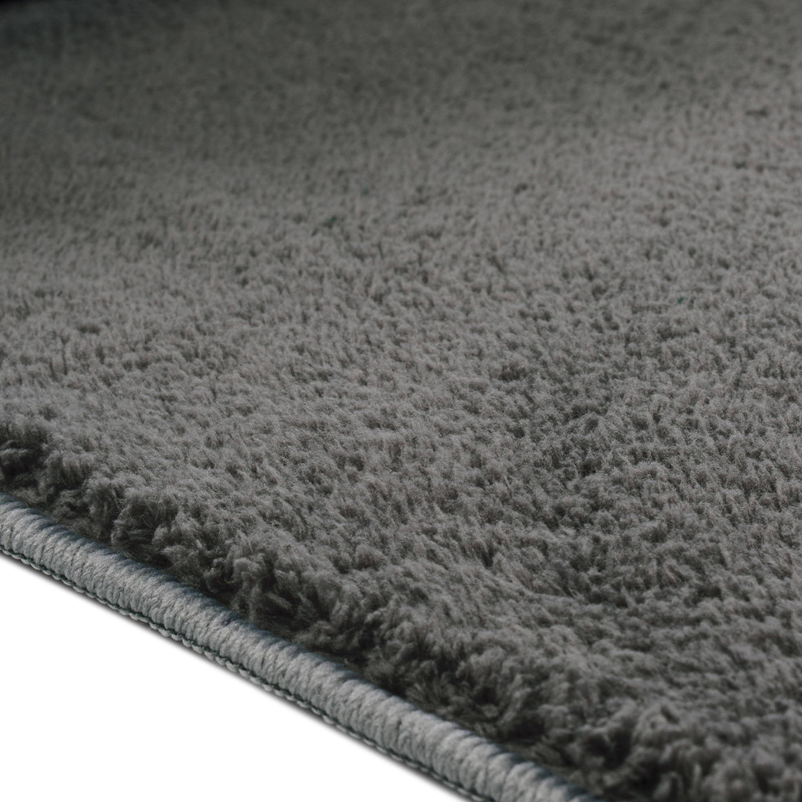 Teppich-Traum Alfombra para salón, dormitorio, oficina, elegante, elegante, suave, fácil de limpiar, accesorio clásico, de alta calidad, atemporal, armoniosa, antracita, 300 x 400 cm