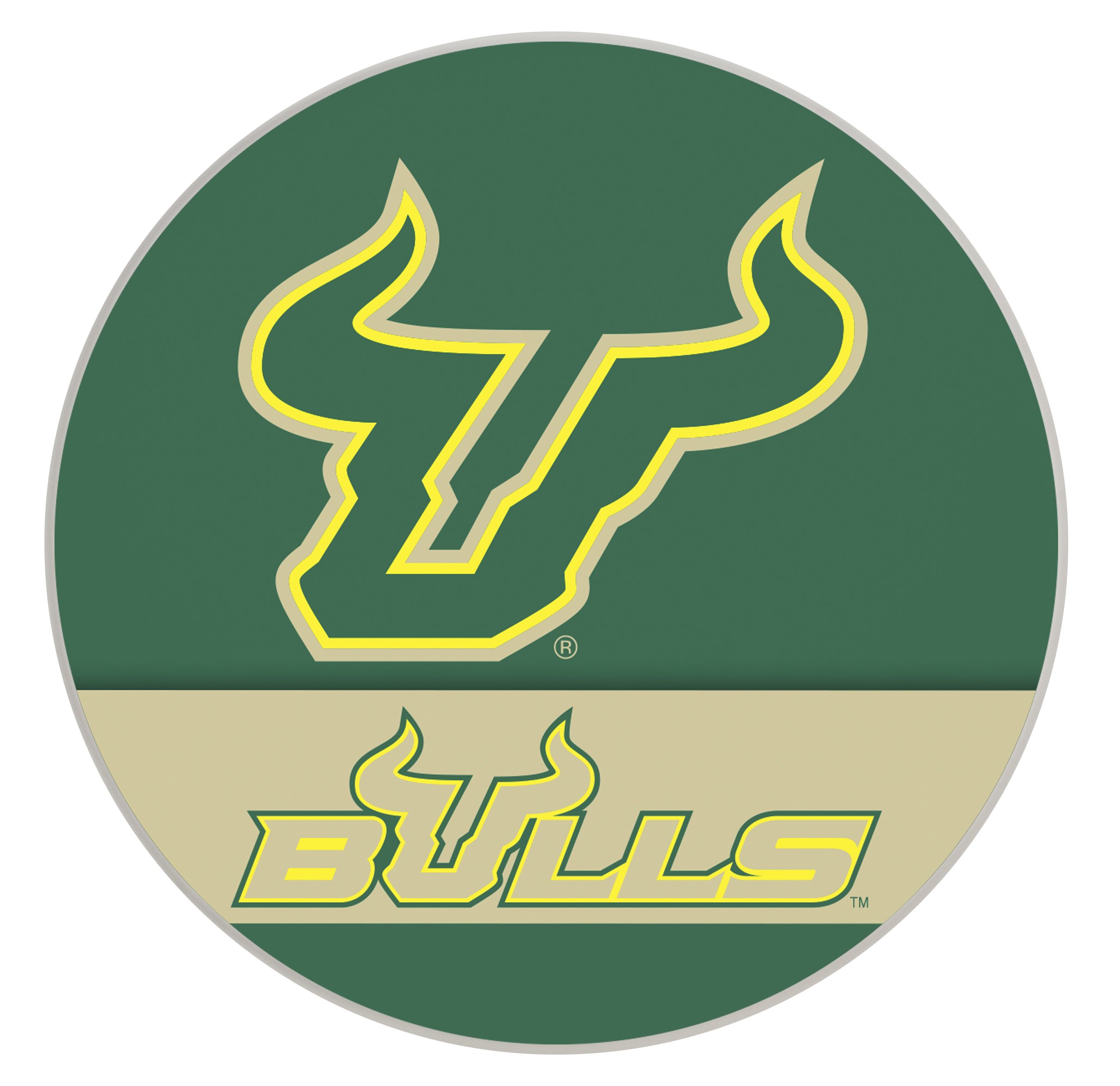 South Florida Bulls Paper Coaster 4 Pack Officially Licensed Collegiate Product