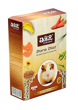 JiMMy Pet Products Dora Diet Food for Guinea Pig (400gm)