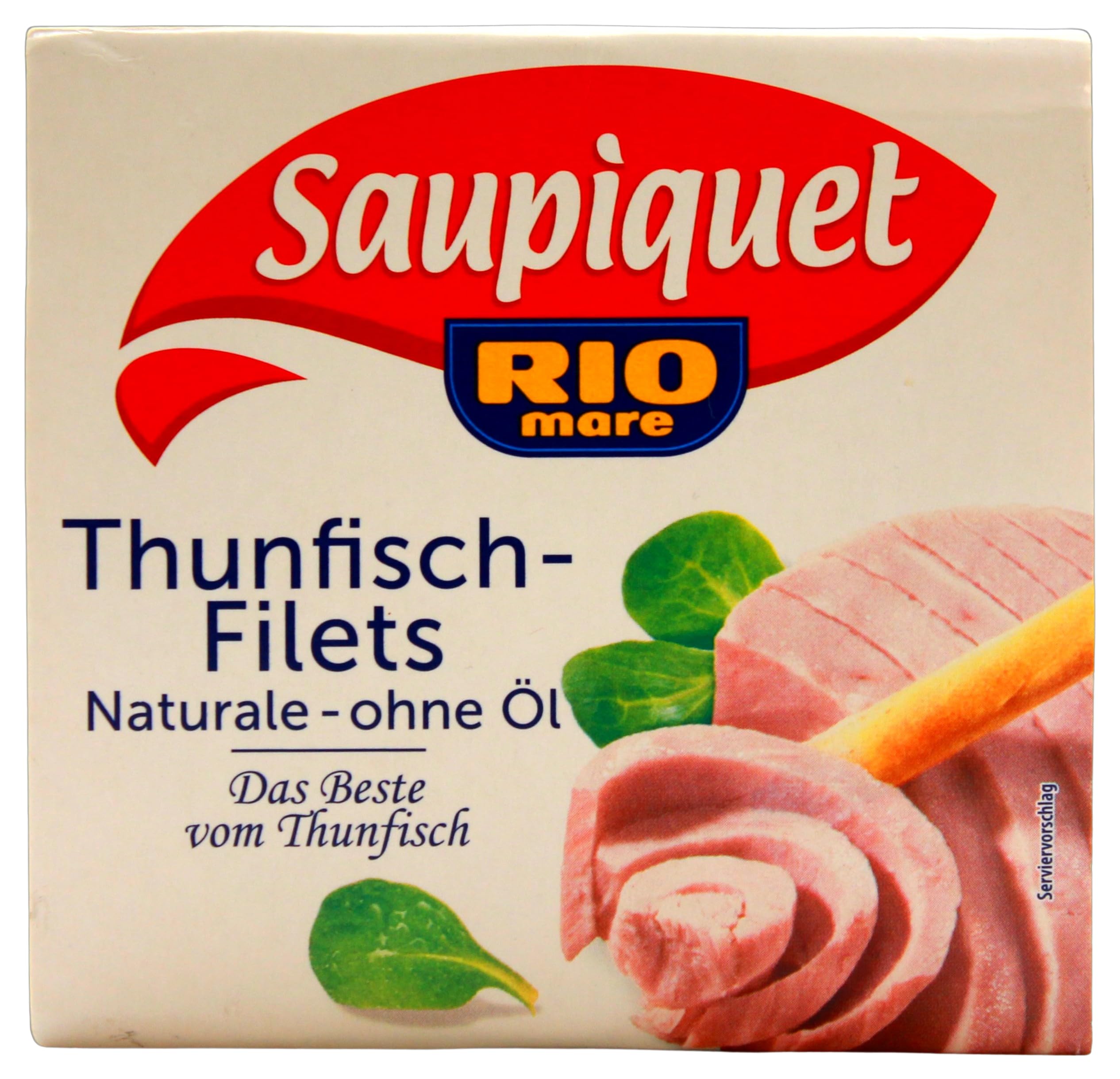Saupiquet Thunfisch - filet Naturale ohne Öl, 16er Pack (16 x 185 g)