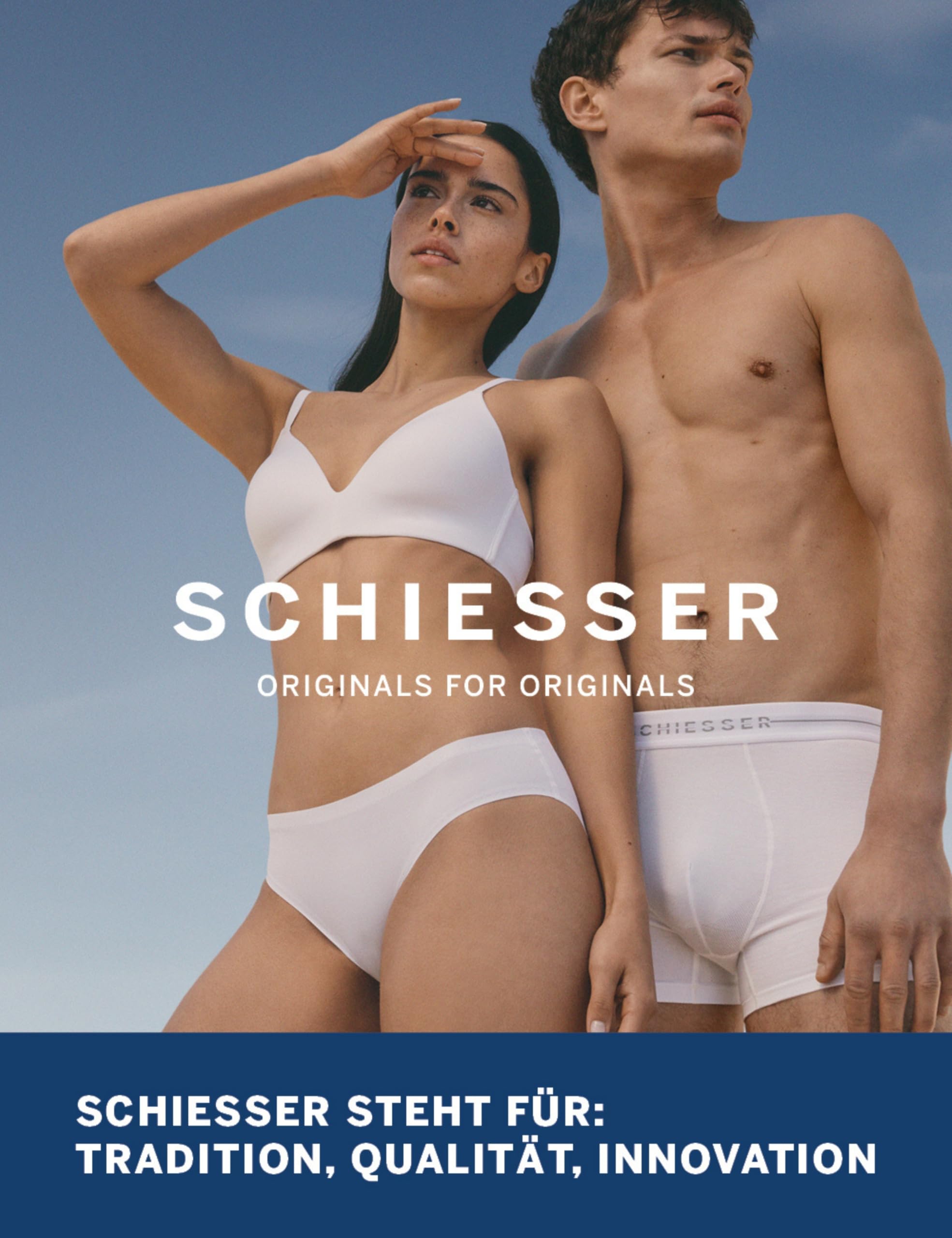 Schiesser Herren Schlafanzug kurz Rundhals - Nightwear Set