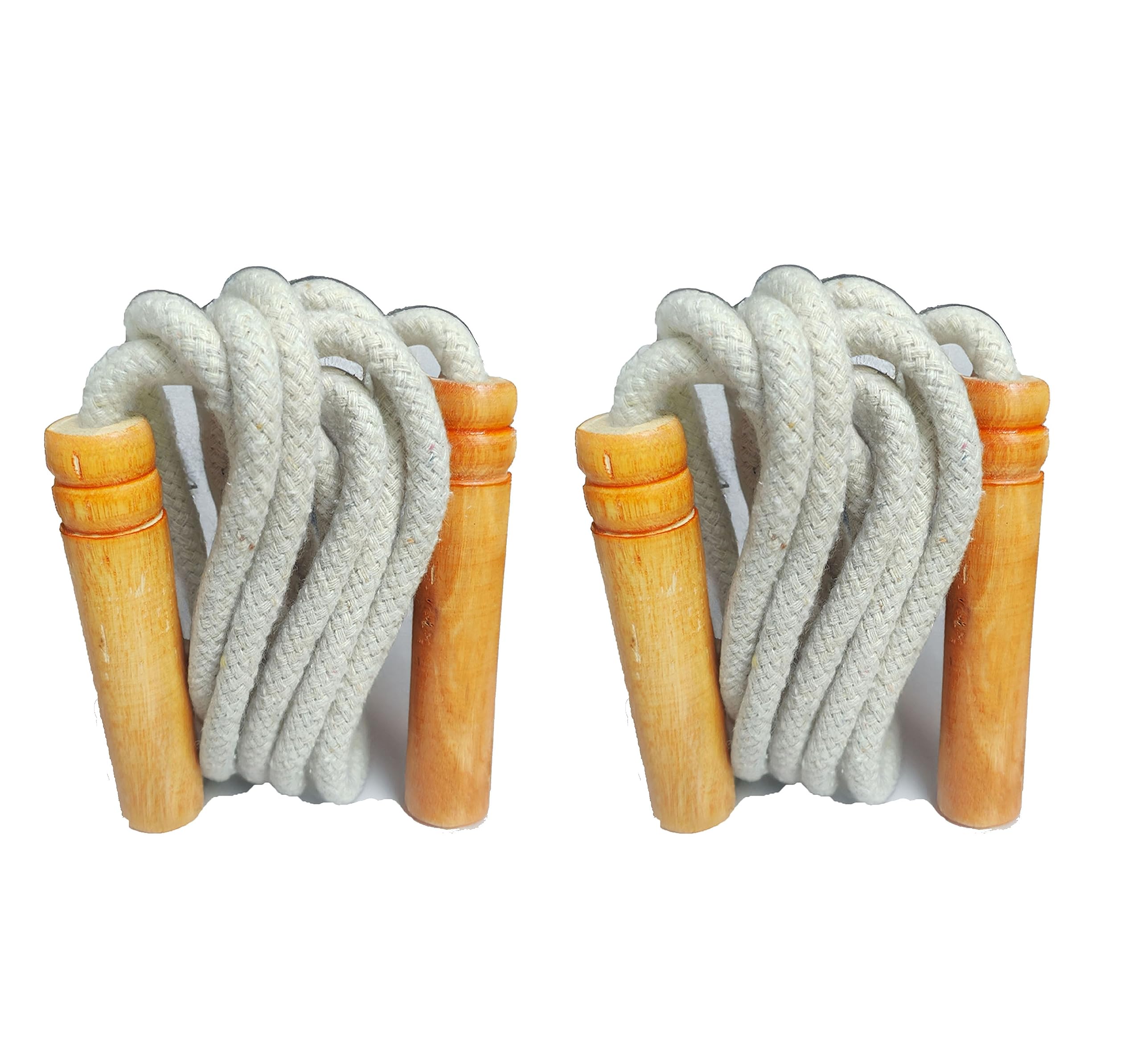 CHHABRA SPORTS Comfortable Cotton Skipping Rope: Durable Fitness Essential for Smooth Workouts/cotton jumping rope/PACK OF 2 (B0C57LHQRK) Amazon Price History, Amazon Price Tracker