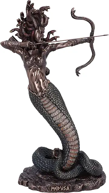 Medusa Figur: Nemesis Now Medusas Zorn, Bronze, griechische Mythologie