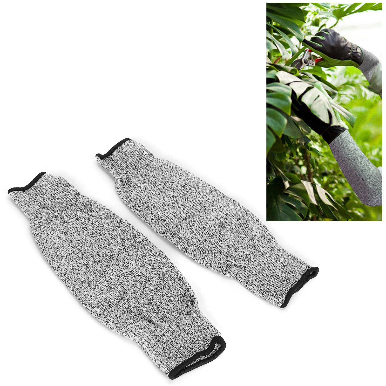 Manchons De Protection Bras Anti-coupures - Pour Jardinage, Soudure, Bricolage | Matériau HPPE Résistant, Trou Pour Pouce