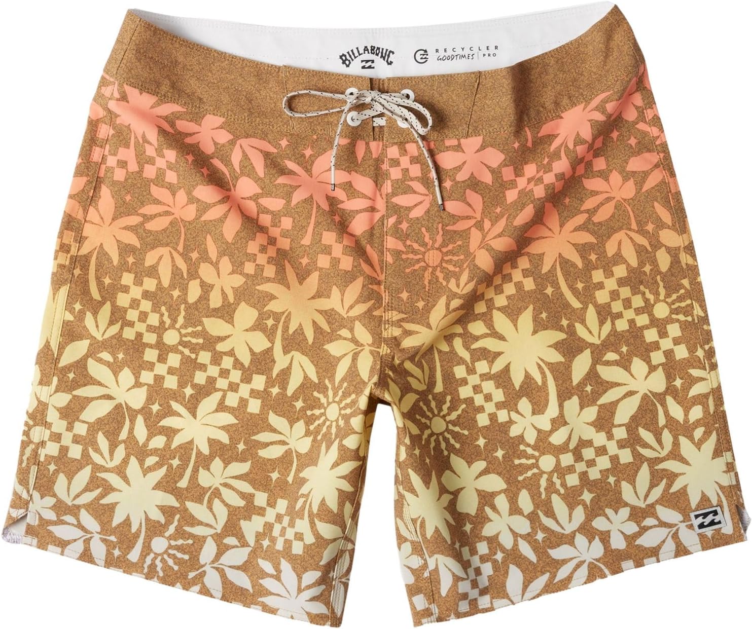 Billabong Men's Good Times Pro 18" Boardshorts Swim Trunks, Color: Dijon, Size 34