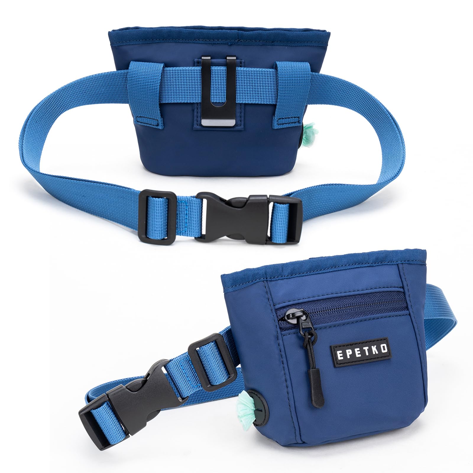 EPETKO Dog Treat Bag,Powerful Magnetic Closure Device Dog Treat Pouch - Image 2