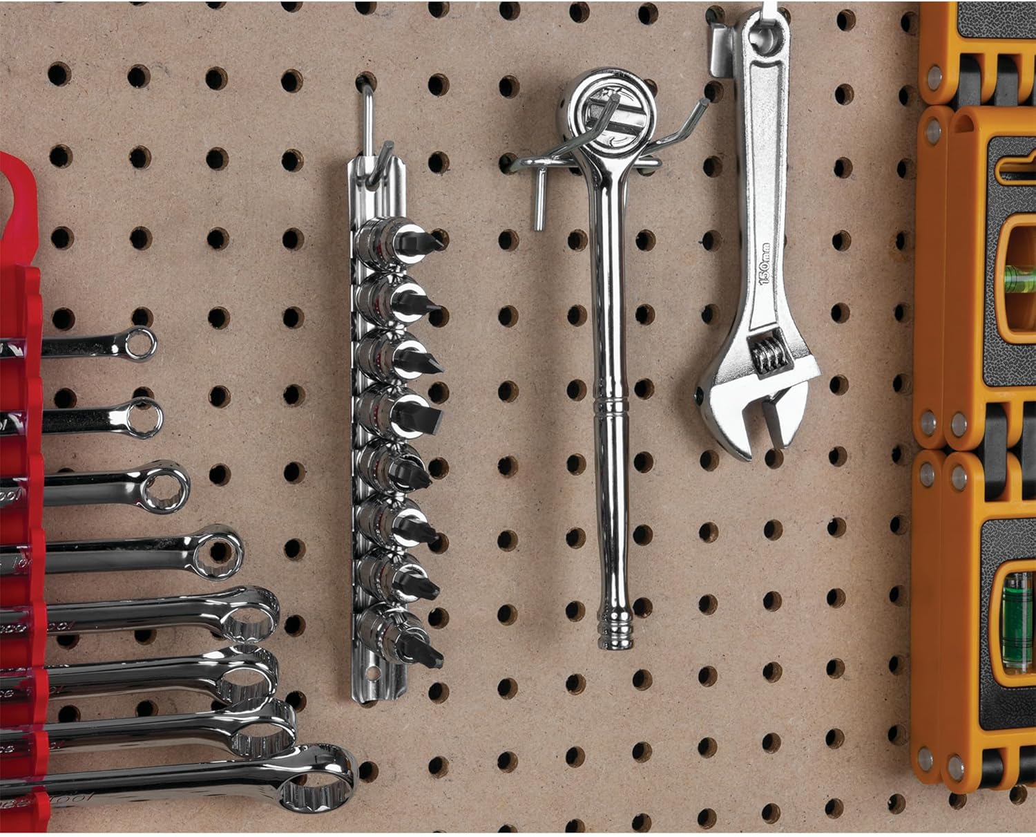 Performance Tool 8 pc. 3/8" Dr. Screwdriver Bit Socket Set - W38860