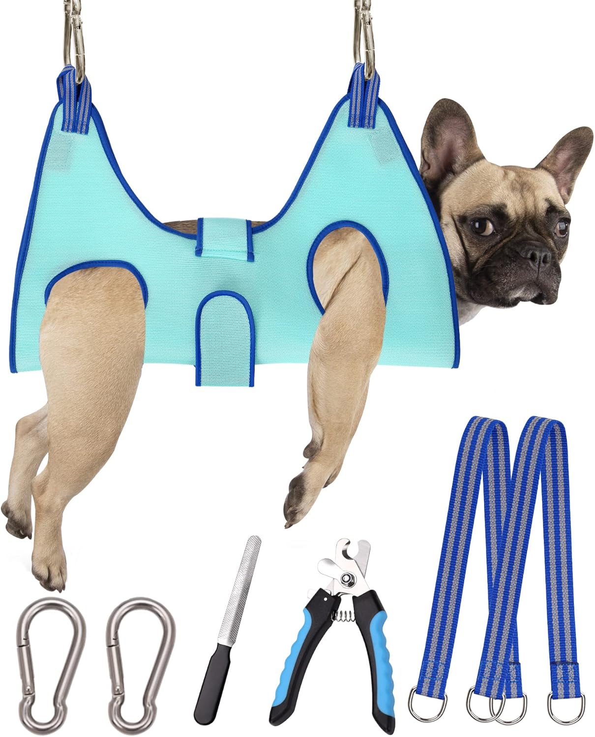 Kkiimatt Dog Grooming Hammock, 2023 New Edition Medium Dog Hanging
