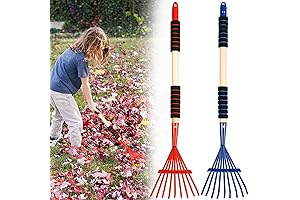 2 Pack Kids Rakes for Leaves