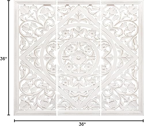 Miniatura 10 de James Symfony - Paneles decorativos de pared, decoración de pared para sala de estar, decoración de dormitorio, decoración de pared de Navidad,